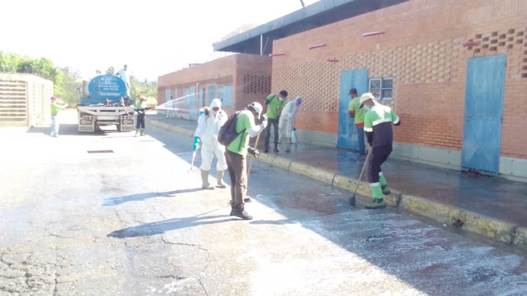 Continúa Plan de Desinfección en el municipio Maneiro de Nueva Esparta