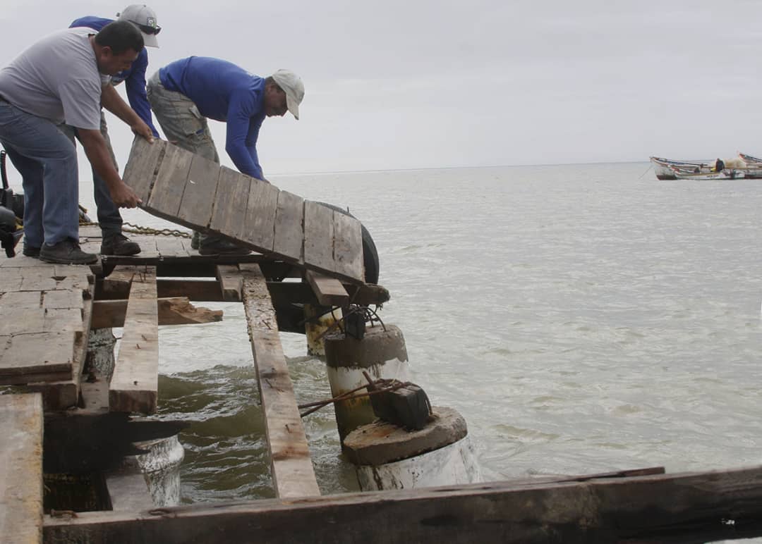 Más de 200 pescadores en cuarentena fueron dados de alta en el muelle de Chacachacare