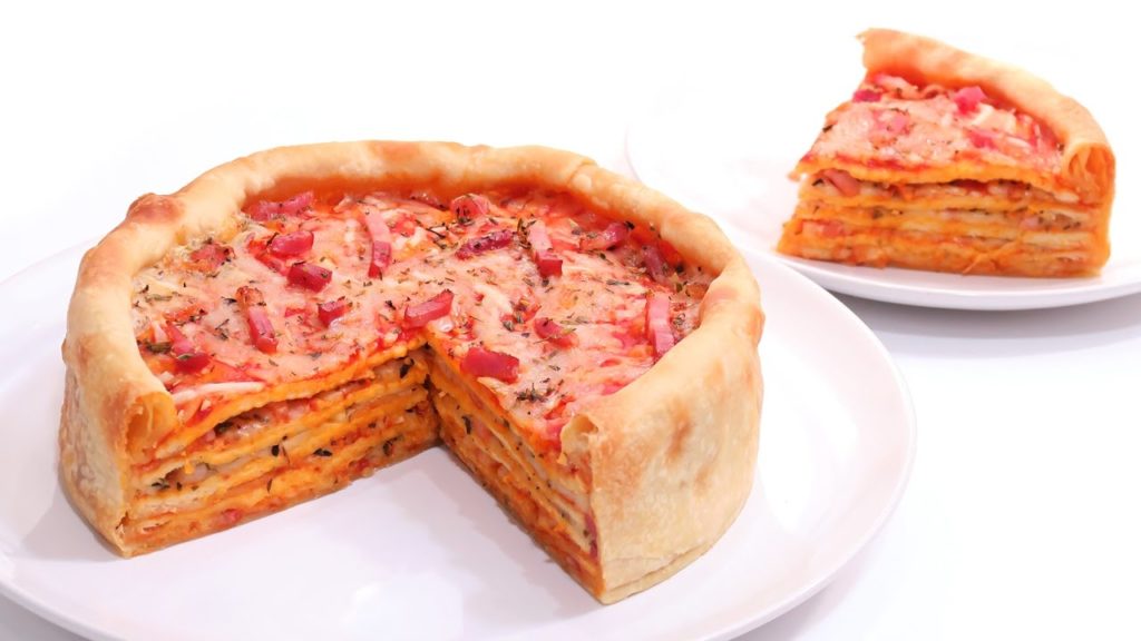 Aprende a hacer una Torta de Pizza