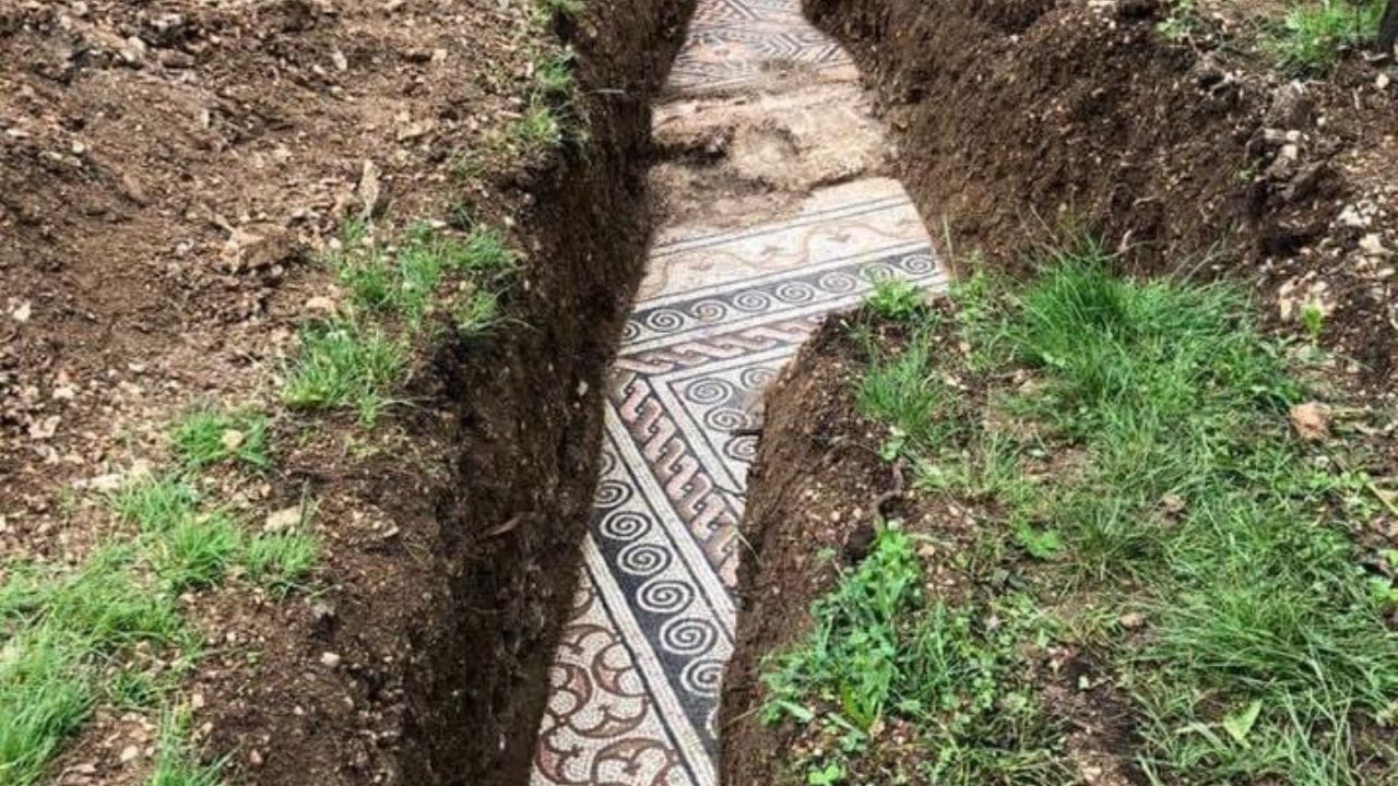 Descubren en Verona un mosaico de la antigua Roma en perfecto estado