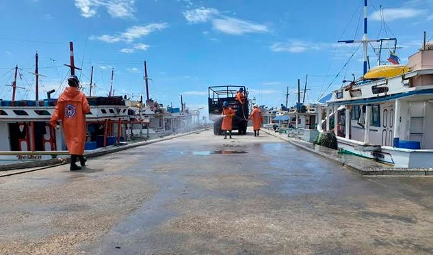 Inepuertos sigue manteniendo controles en muelles por la pandemia