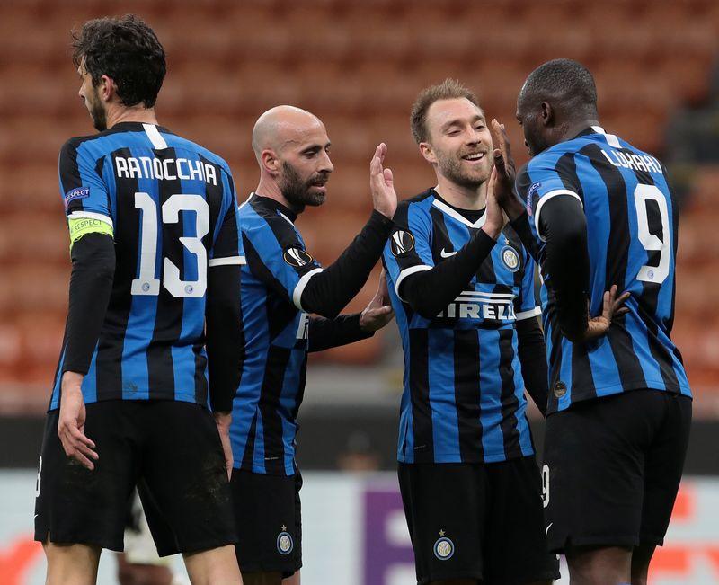 Inter completó los test a sus futbolistas sin ningún positivo en Covid-19