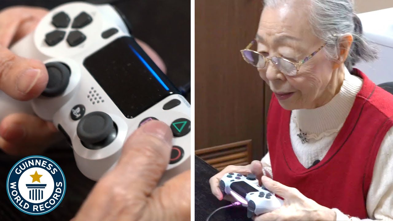 Japonesa de 90 años consigue record Guinness a la youtuber gamer más anciana