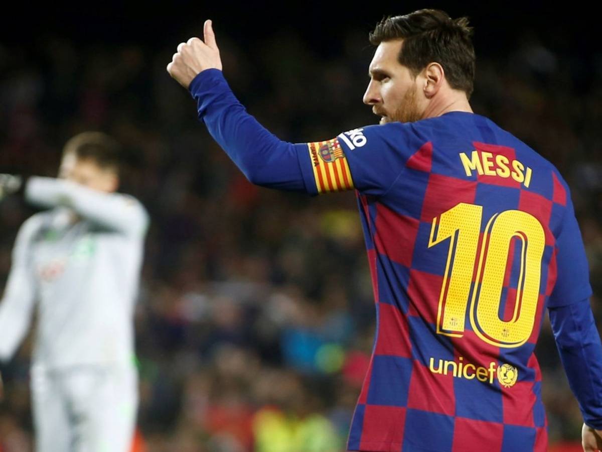 Lionel Messi se hizo viral en Instagram tras afeitarse la barba