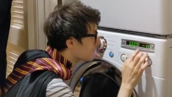 Youtuber interpreta la banda sonora de Harry Potter con una lavadora