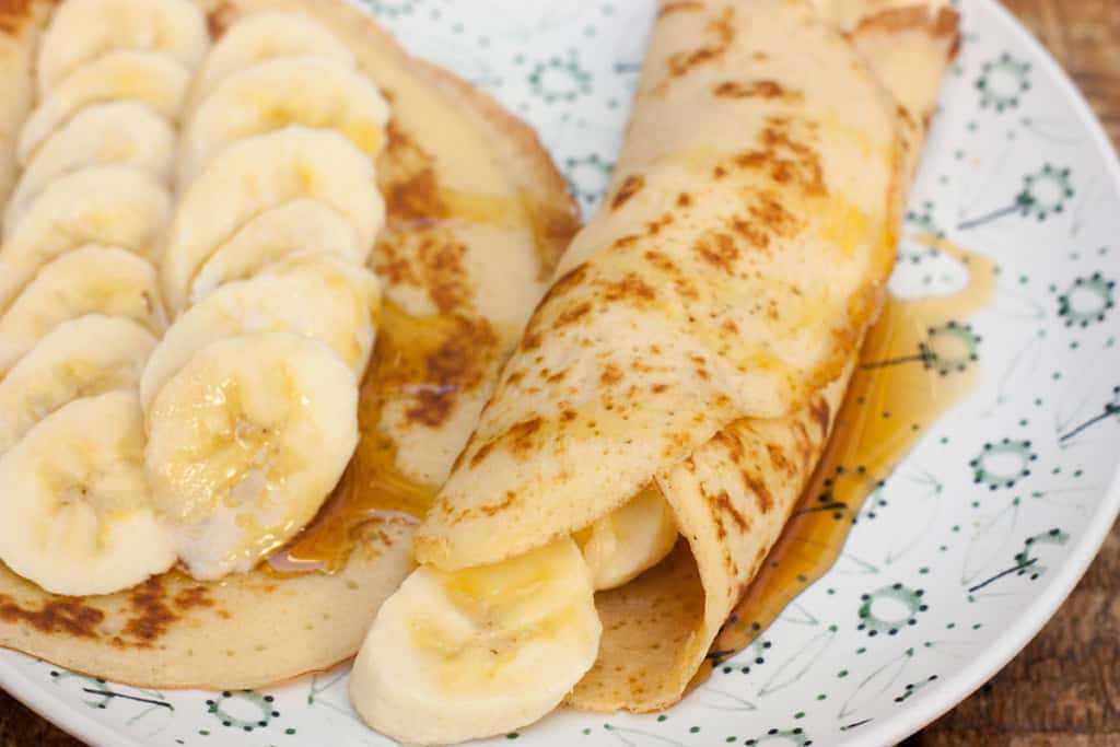 Receta casera: realizar unas deliciosas crepes de plátano