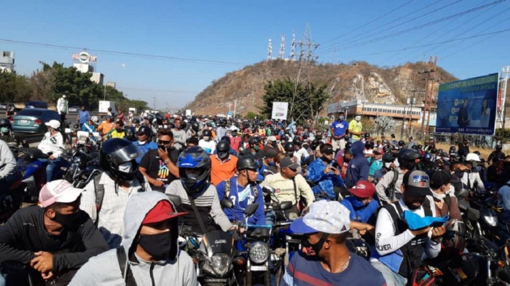 protestas en Carabobo