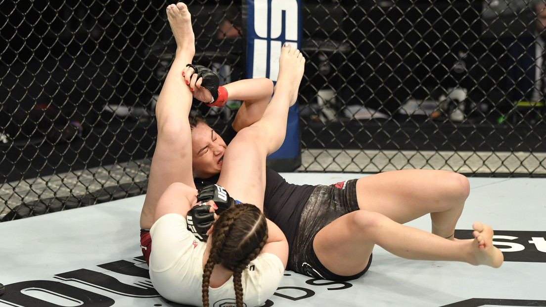 Liana Jojua logró su primera victoria en la UFC: "Escuché como se rompía su brazo"