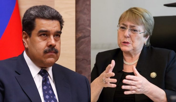 Maduro a Bachelet