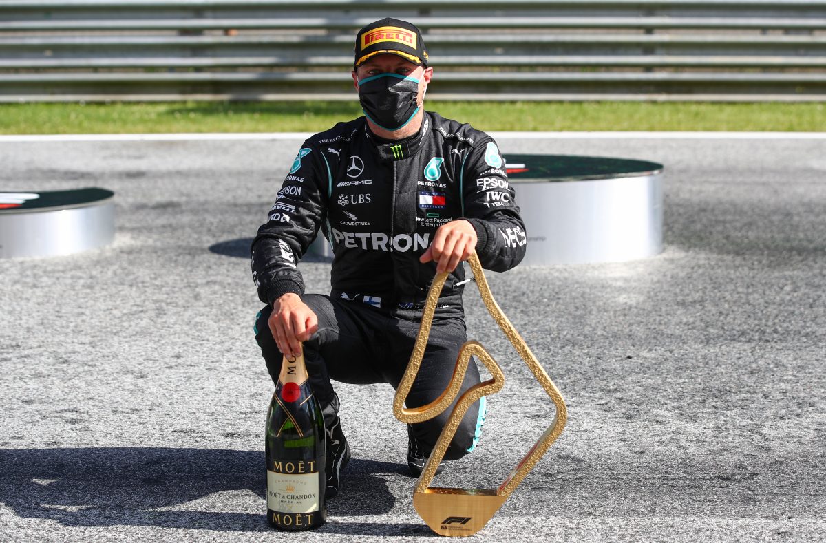 El finlandés Valtteri Bottas ganó el Gran Premio de F1 en Austria