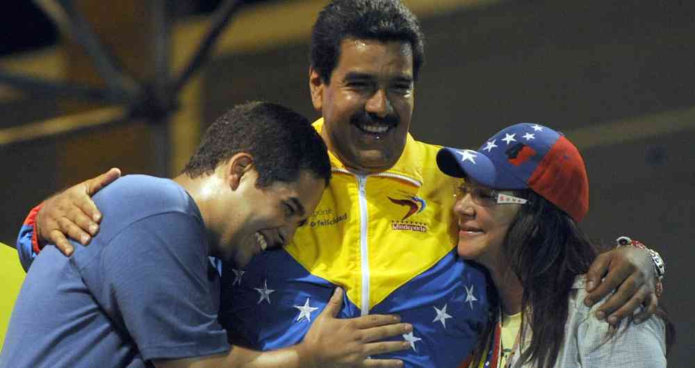 apariciones hijo de Maduro