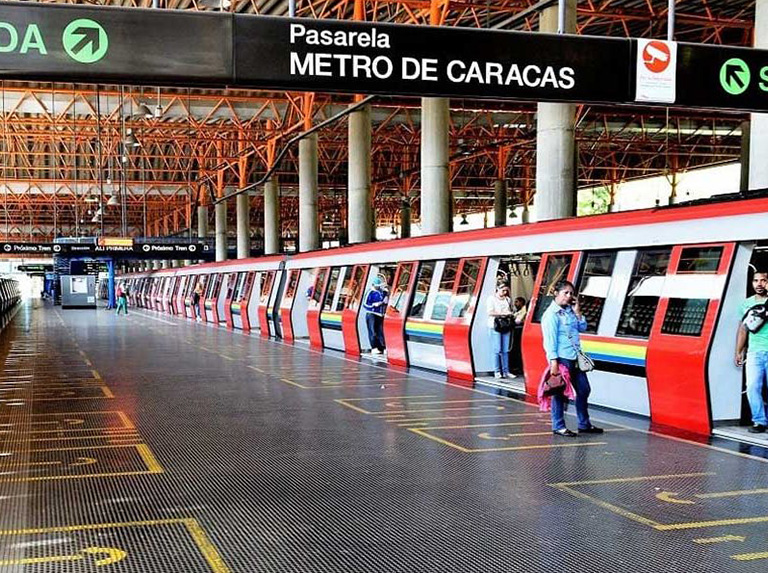Metro de Caracas protestas