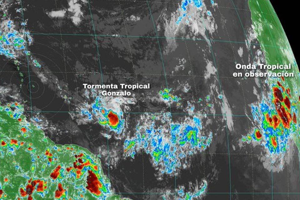 tormenta tropical Gonzalo