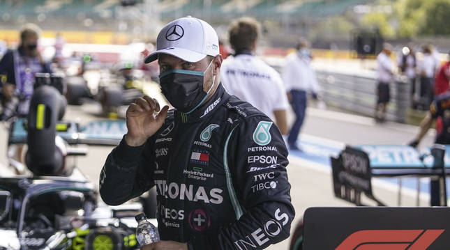 Finlandés Bottas seguirá pilotando con Mercedes en 2021