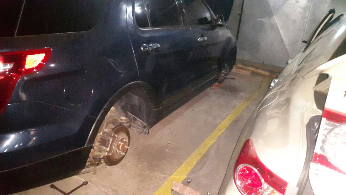 Denuncian que más de 10 vahículos han sido desvalijados en Estacionamiento de Nueva Esparta