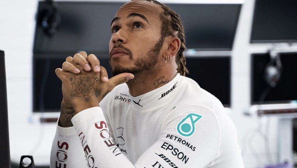 Lewis Hamilton publicó una escalofriante imagen contra del racismo