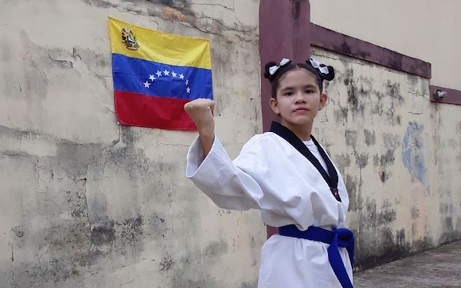 María Tovar gana medalla de oro en para-poomsae de Taekwondo en Open de Argentina