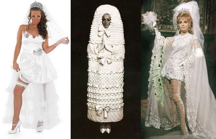 Terribles: Estos son los vestidos de novia más horribles de la historia  (+Fotos) - Porlavisión