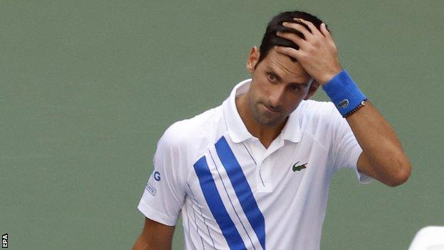 Djokovic aseguró sentirse «triste y vacío» tras ser descalificado del Abierto de EE.UU.
