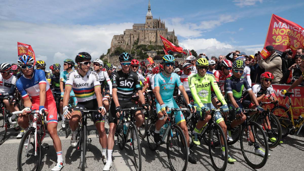 ciclistas del Tour Francia