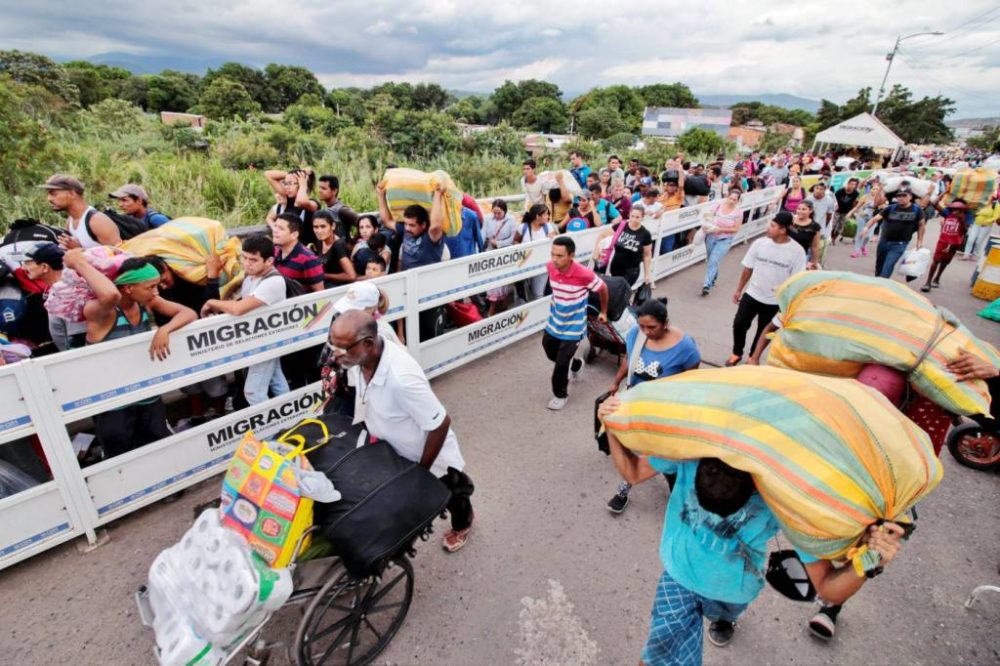 Gobierno interino Migración venezolana es la más grave en la historia