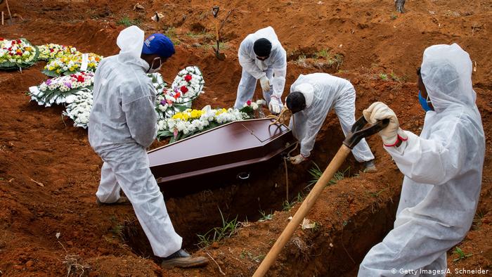 brasil muertos covid