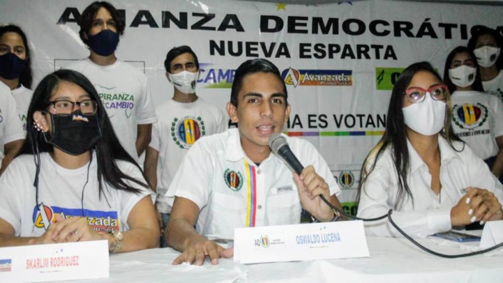 Bloque Juvenil Democrático de Nueva Esparta rechaza elecciones del 6D
