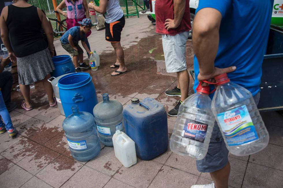 Diez mil familias de Guarenas se quedaron sin servicio de agua desde el pasado fin de semana