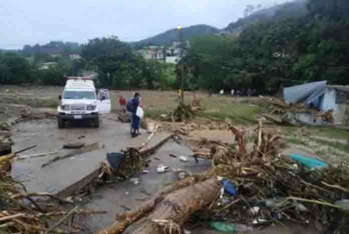 Más de 60 viviendas fueron afectadas por las lluvias en Barinas