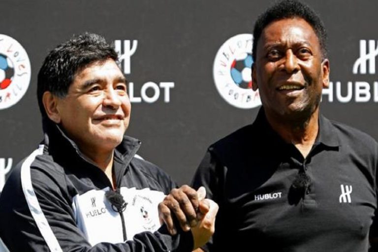 Pelé lamenta la muerte de Maradona: "Un día jugaremos juntos en el cielo"