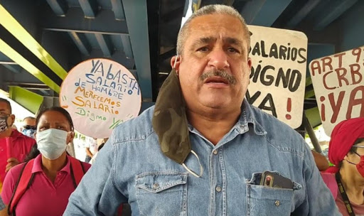 Sindicalista Eudis Girot fue trasladado a la Dgcim de Caracas