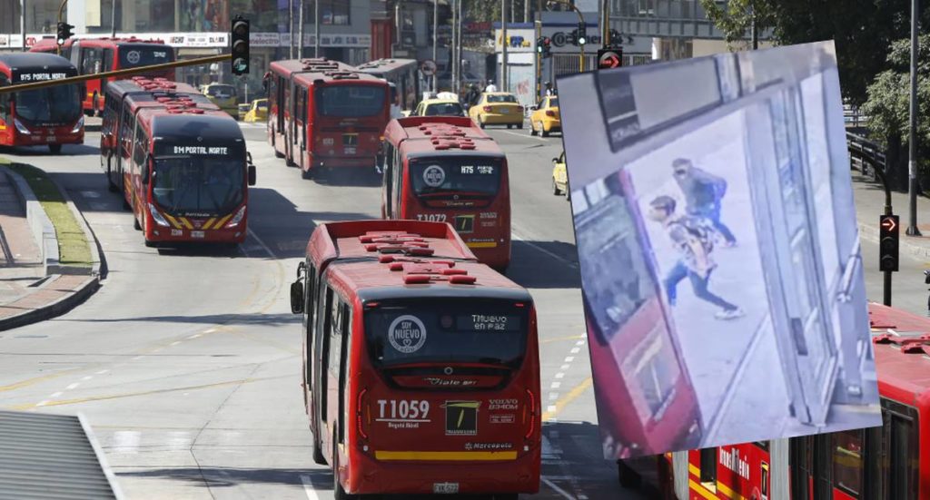 Venezolano fue capturado por asesinar a un hombre en el TransMilenio en Colombia