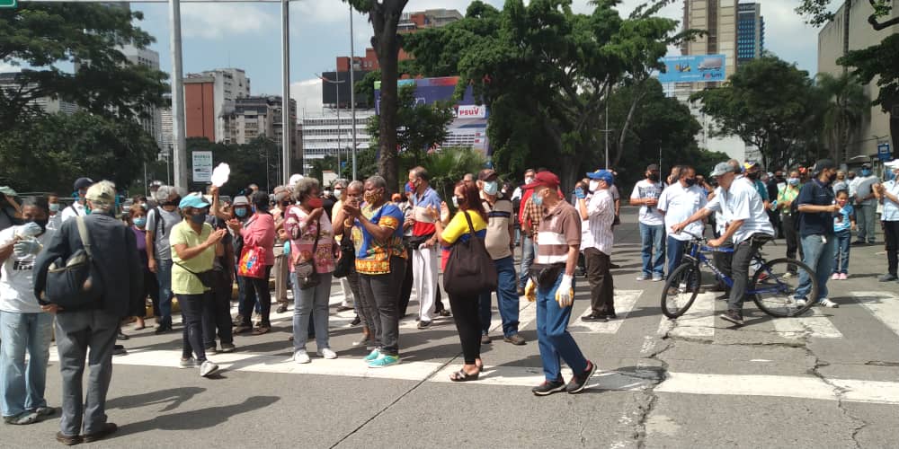 Trabajadores de la Cantv protestan en Caracas tras despidos ilegales y jubilaciones forzadas