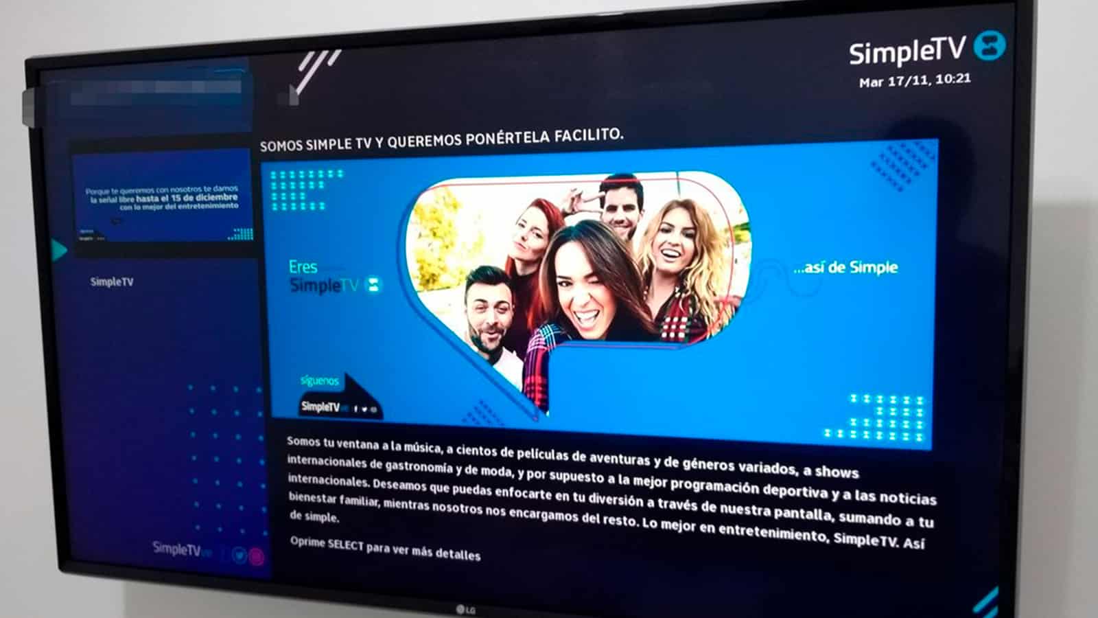 SimpleTV descartó abrir oficinas físicas para atender a sus clientes