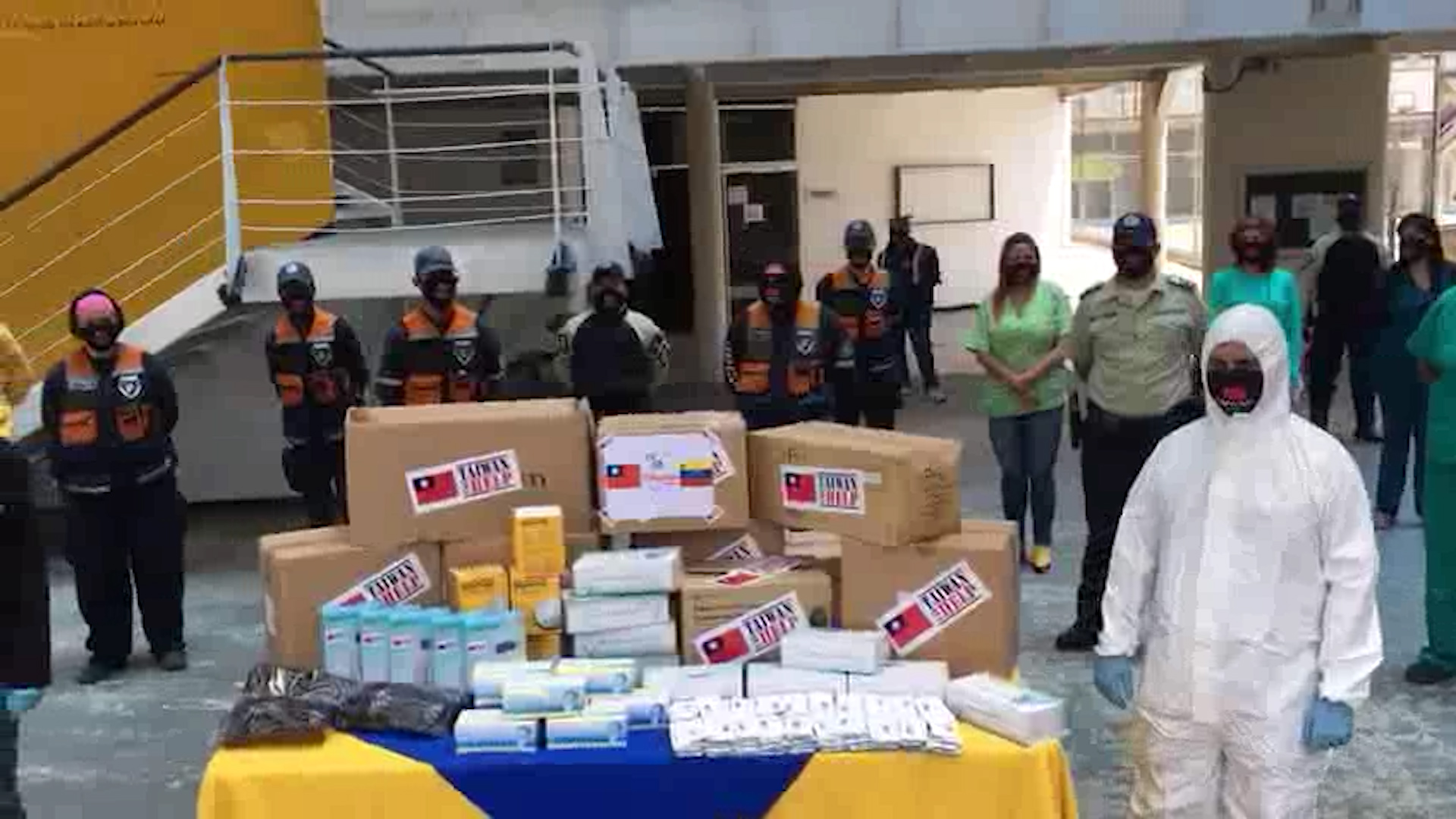Más de 148 mil insumos médicos fueron donados por Taiwán a venezolanos para prevenir el coronavirus