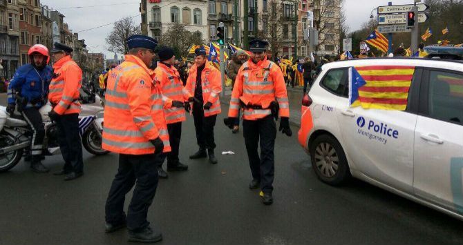 policía belga