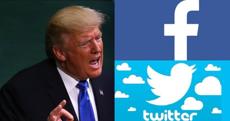 Twitter y Facebook pierden 51.000 millones de dólares tras suspender cuentas de Trump