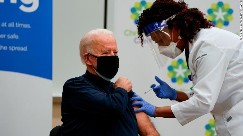 Biden recibirá la segunda dosis de la vacuna contra el covid-19 este #11Ene