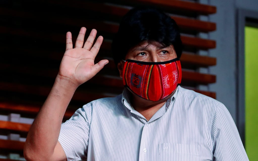 Expresidente de Bolivia Evo Morales tiene coronavirus y está bajo cuidados médicos