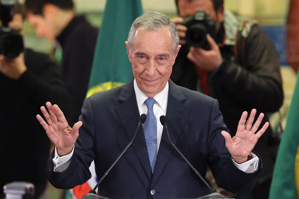 Presidente de Portugal dio negativo al coronavirus
