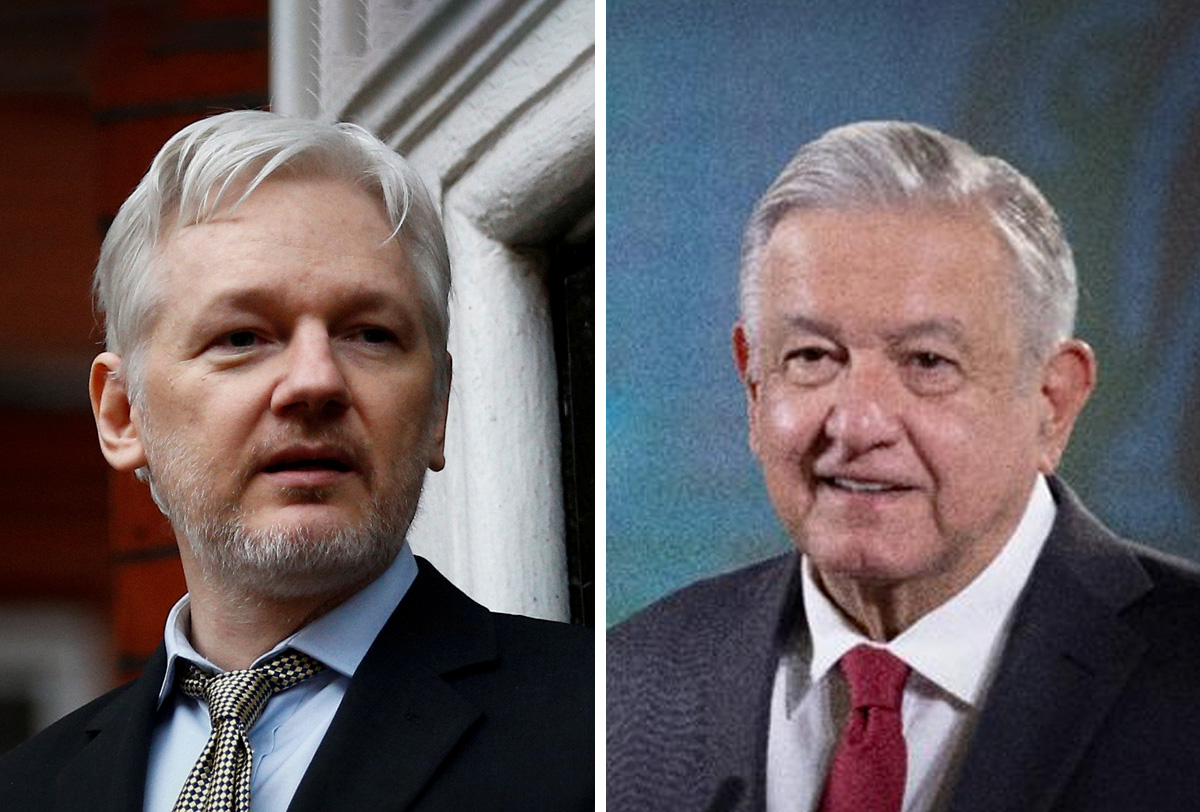 López Obrador reitera el ofrecimiento de asilo político a Assange