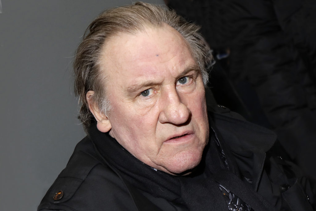 Actor francés Gérard Depardieu es acusado de agresión sexual