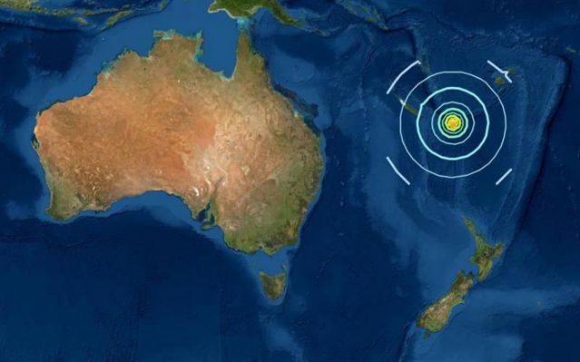 Terremoto de magnitud 6,7 sacude las costas de Vanuatu