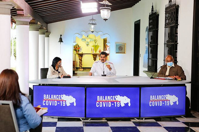 Maduro propone nuevo esquema de 7 días de flexibilización por 14 días de cuarentena