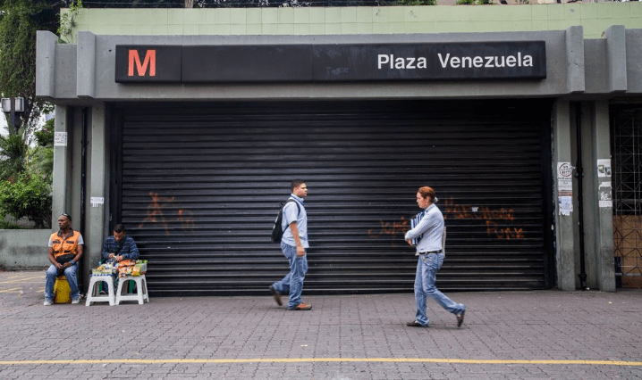 Estación Plaza Venezuela del Metro de Caracas fue cerrada por falla eléctrica
