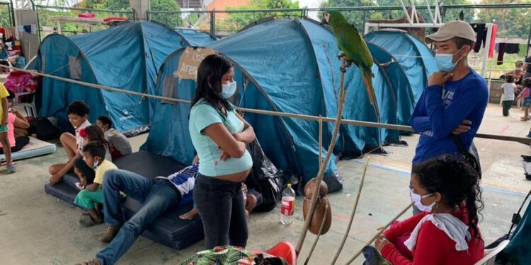 Más de 4.700 venezolanos han huido hacia la frontera por los combates armados de Apure