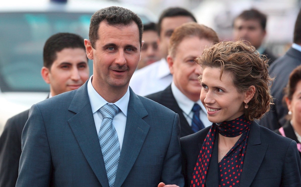 Presidente de Siria y su esposa dan positivo por covid-19