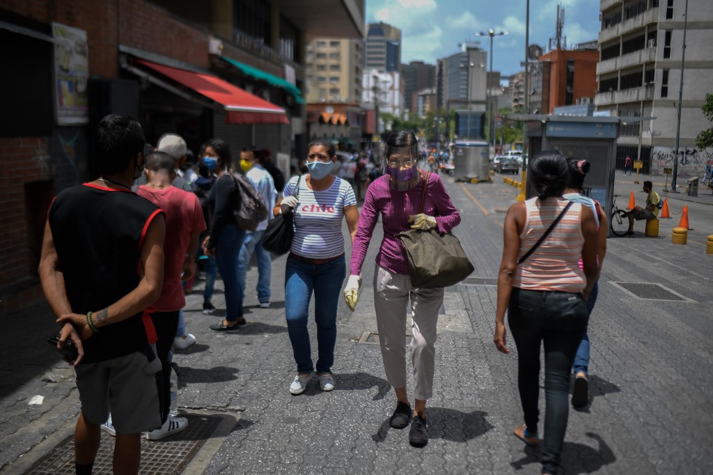 1.254 contagios y 13 muertes por covid-19 se registraron en Venezuela