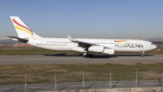 Plus Ultra reanudará en julio la ruta de vuelos entre Ecuador y España