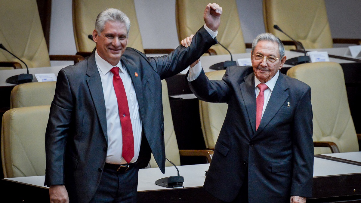 Miguel Díaz-Canel fue electo como líder del Partido Comunista de Cuba
